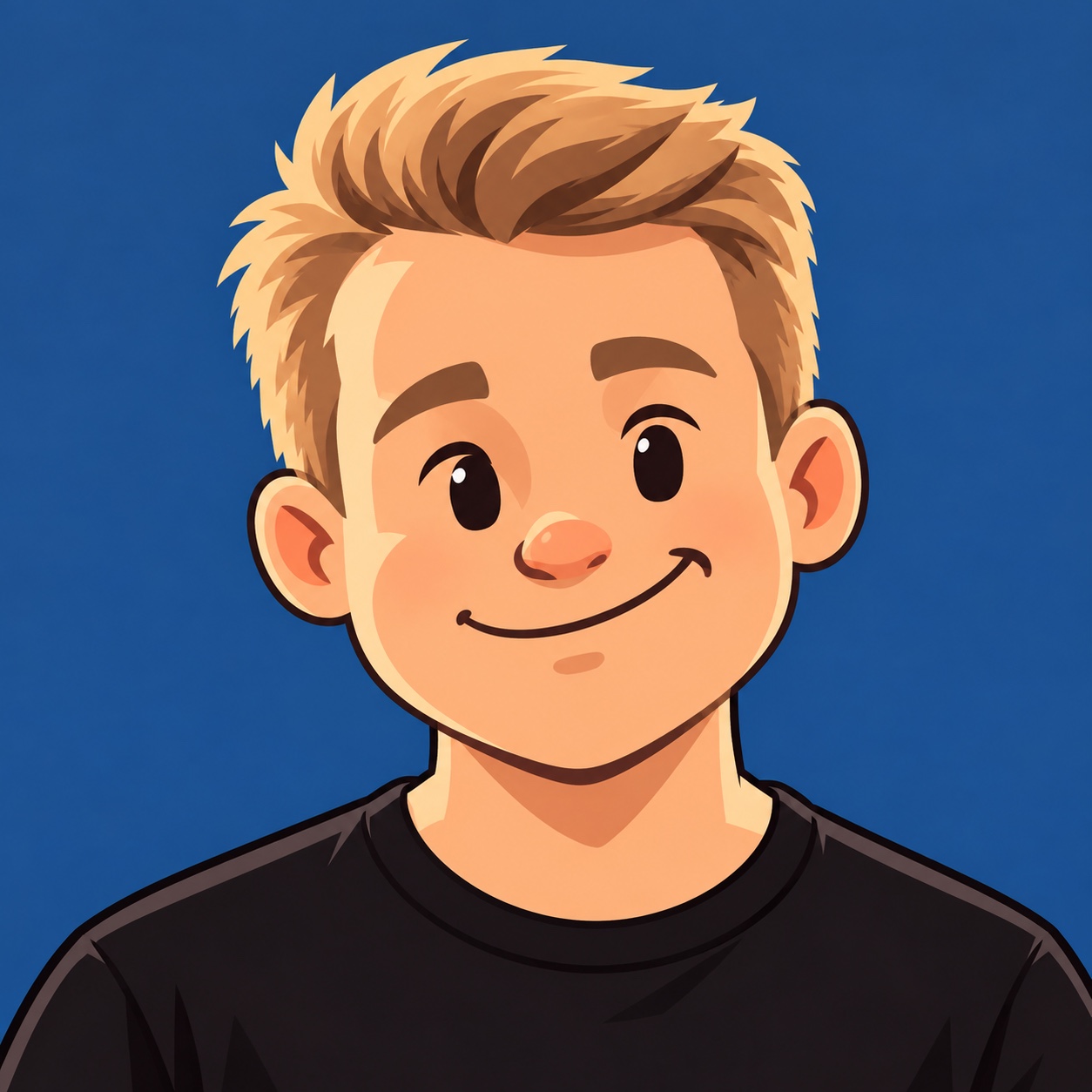Braedon’s cartoon portrait